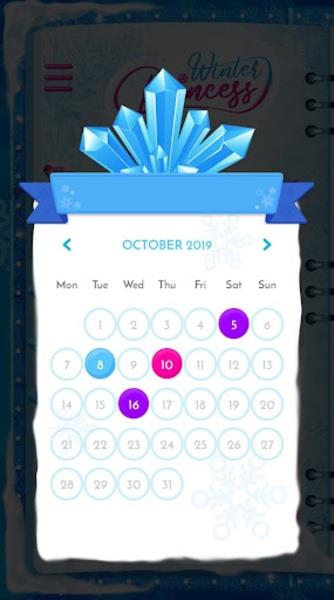 Winter Princess Diary Ảnh chụp màn hình 1