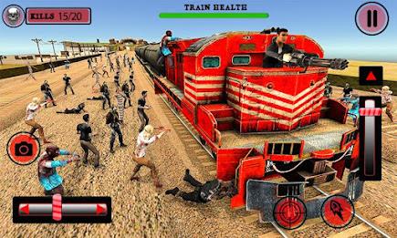 US Army Train Zombie Shooting 螢幕截圖 3