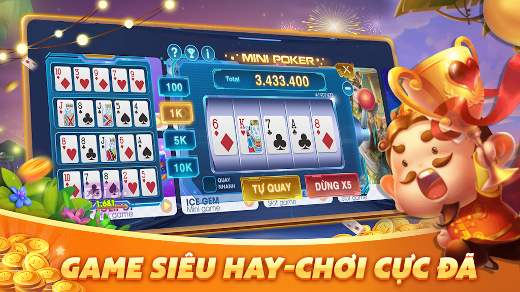Donclub Tài Xỉu – Xóc Đĩa应用截图第1张
