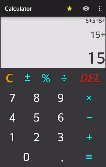 Calculator - Simple & Easy ภาพหน้าจอ 1