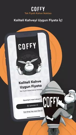 Coffy - Kahve Siparişi ภาพหน้าจอ 0