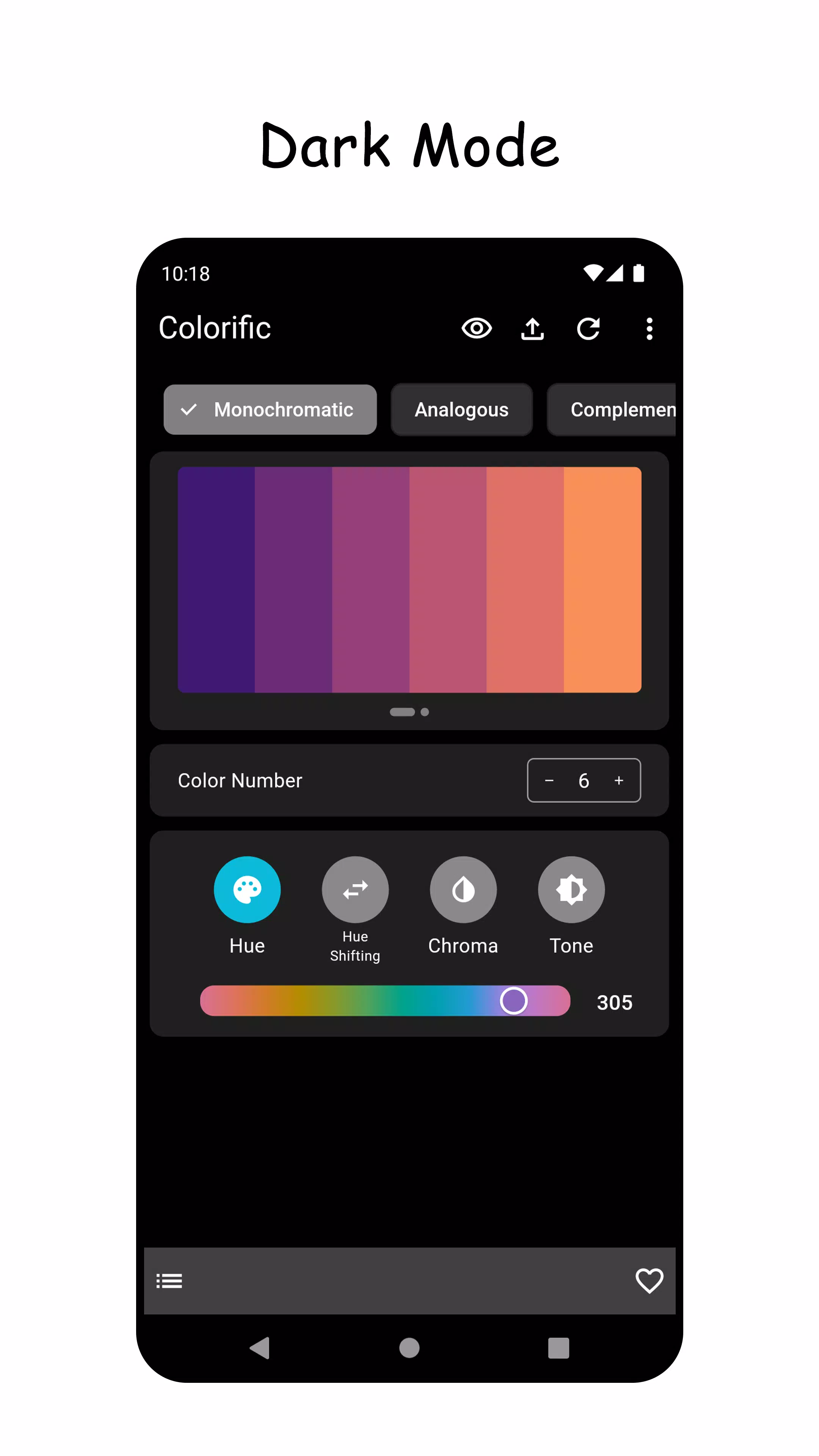 Colorific 螢幕截圖 3