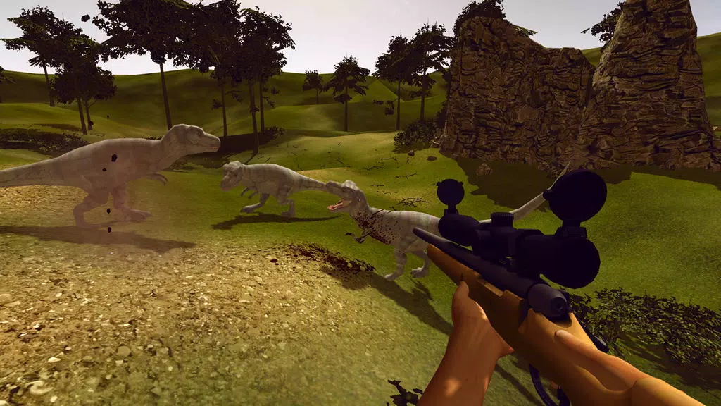 Dino Down: A Sniper’s Odyssey Captura de pantalla 2