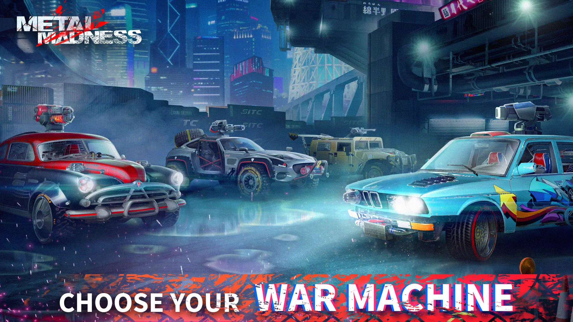 METAL MADNESS PvP: Car Shooter Tangkapan skrin 3