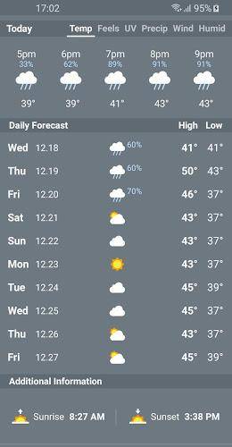 Weather & Clima - Weather Sky 螢幕截圖 3