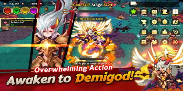 Demigod Idle Mod 螢幕截圖 2