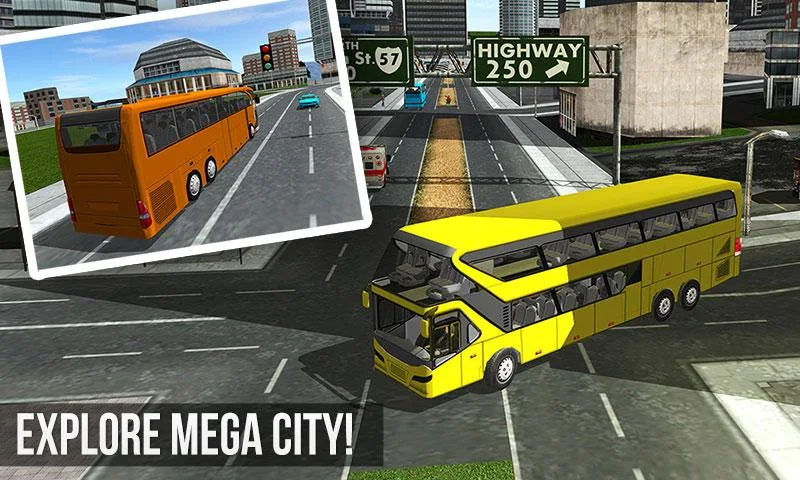 Highway Bus Coach Simulator 螢幕截圖 0