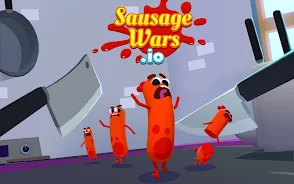 Sausage Wars.io Captura de pantalla 3