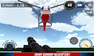 Police Boat Shooting Games 3D Tangkapan skrin 2