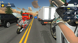 Endless Moto Traffic Racer 3D স্ক্রিনশট 3