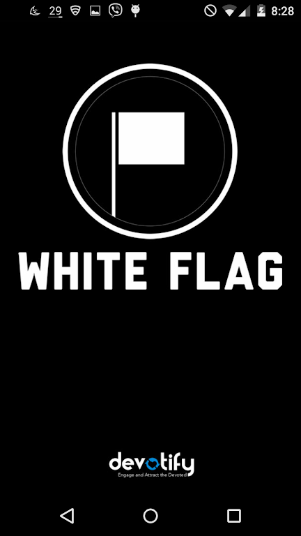 White Flag App Screenshot 0