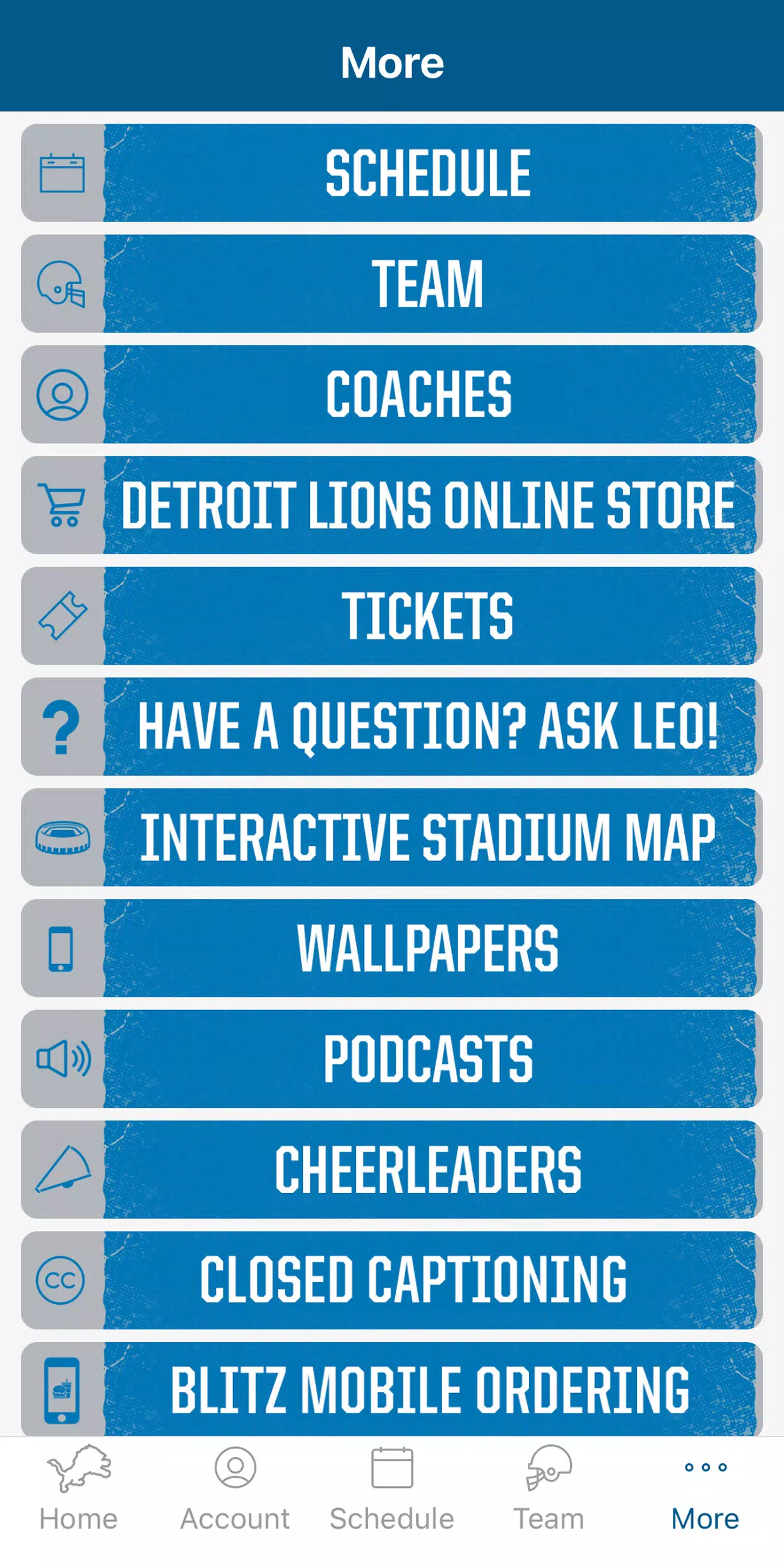 Detroit Lions Mobile Capture d'écran 2