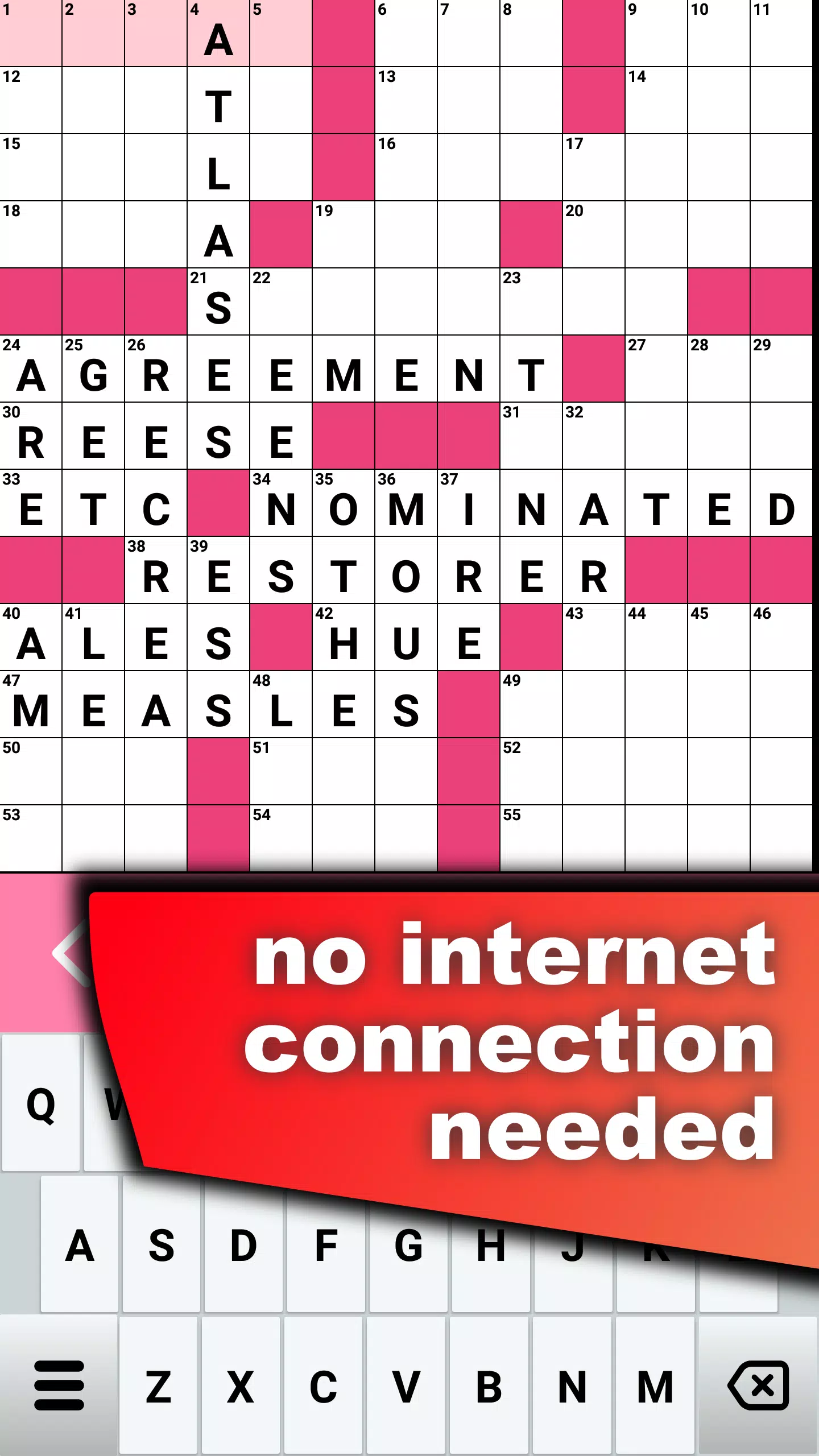 Crossword Puzzle Скриншот 2
