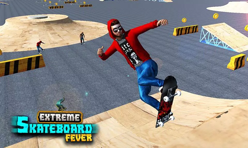 Touch SkateBoard: Skate Games 스크린샷 3