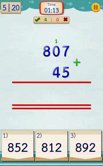 Math Fast Plus and Minus 螢幕截圖 2