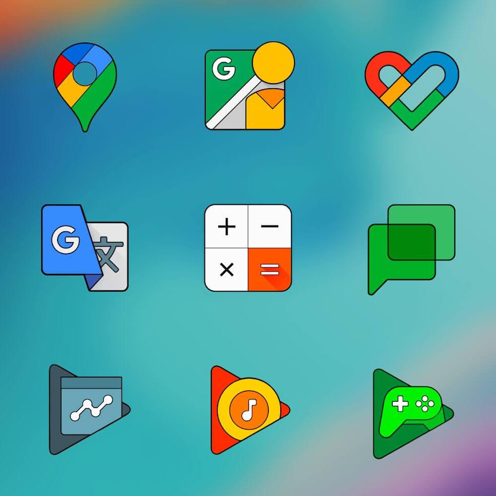 Oxigen HD - Icon Pack Mod Скриншот 3