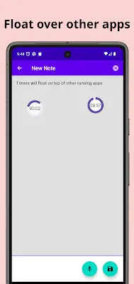Floating Timer Скриншот 1