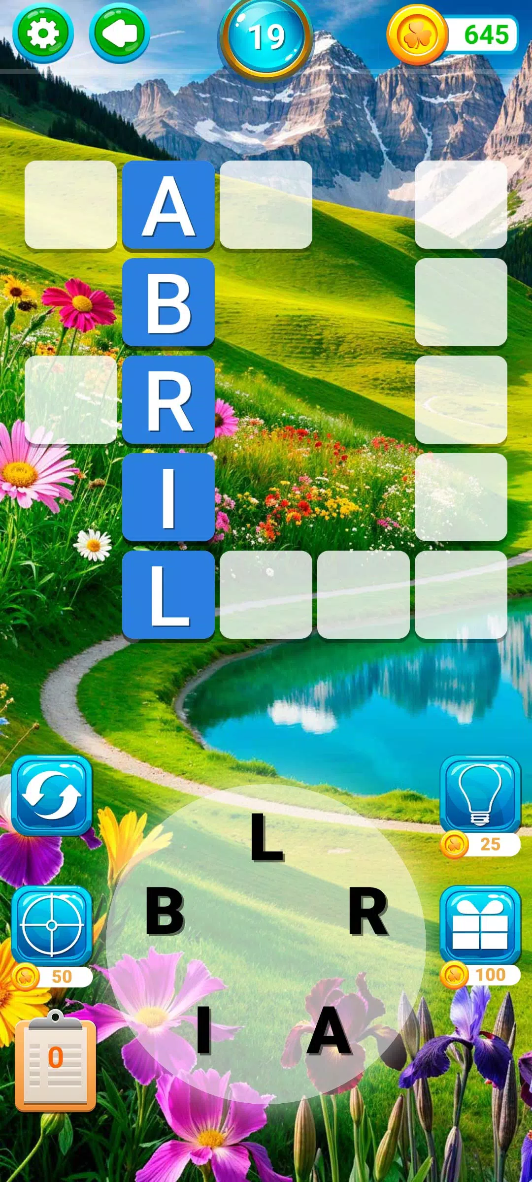 Word Puzzle Trip ဖန်သားပြင်ဓာတ်ပုံ 0