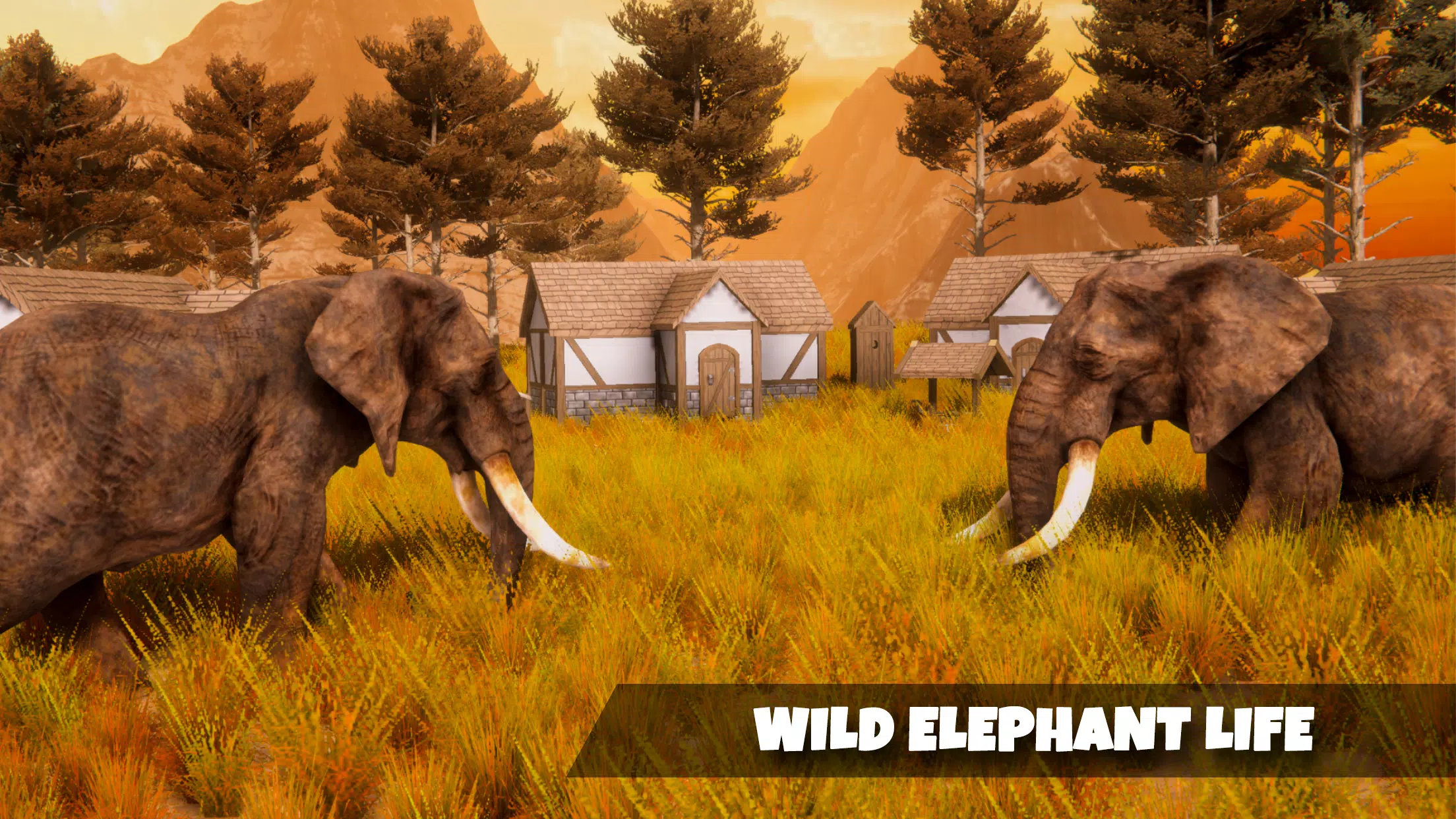 Elephant Simulator Wild Life Tangkapan skrin 1