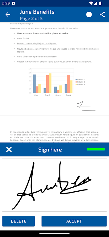 Sign PDF Documents SIGNply Captura de pantalla 0