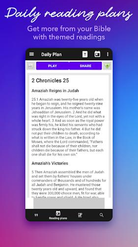 Daily Bible Study: Audio, Plan স্ক্রিনশট 0