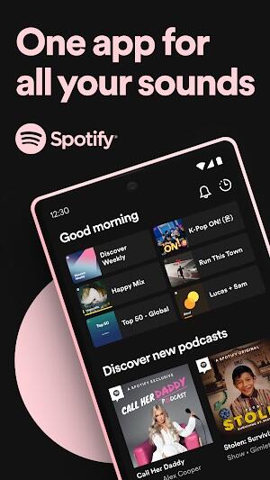 Spotify: Music and Podcasts Screenshot 0