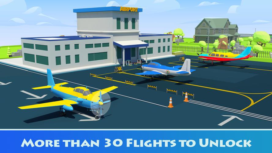 Airport Tycoon Manager Games Schermafbeelding 1