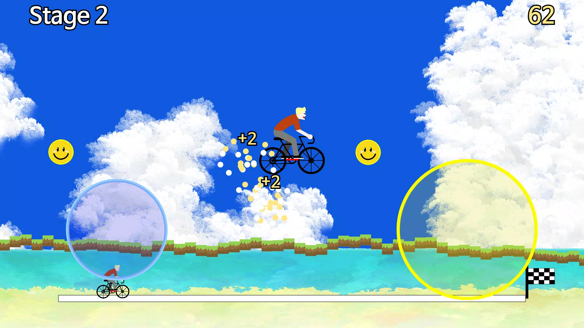 Schermata Bicycle Rider 2