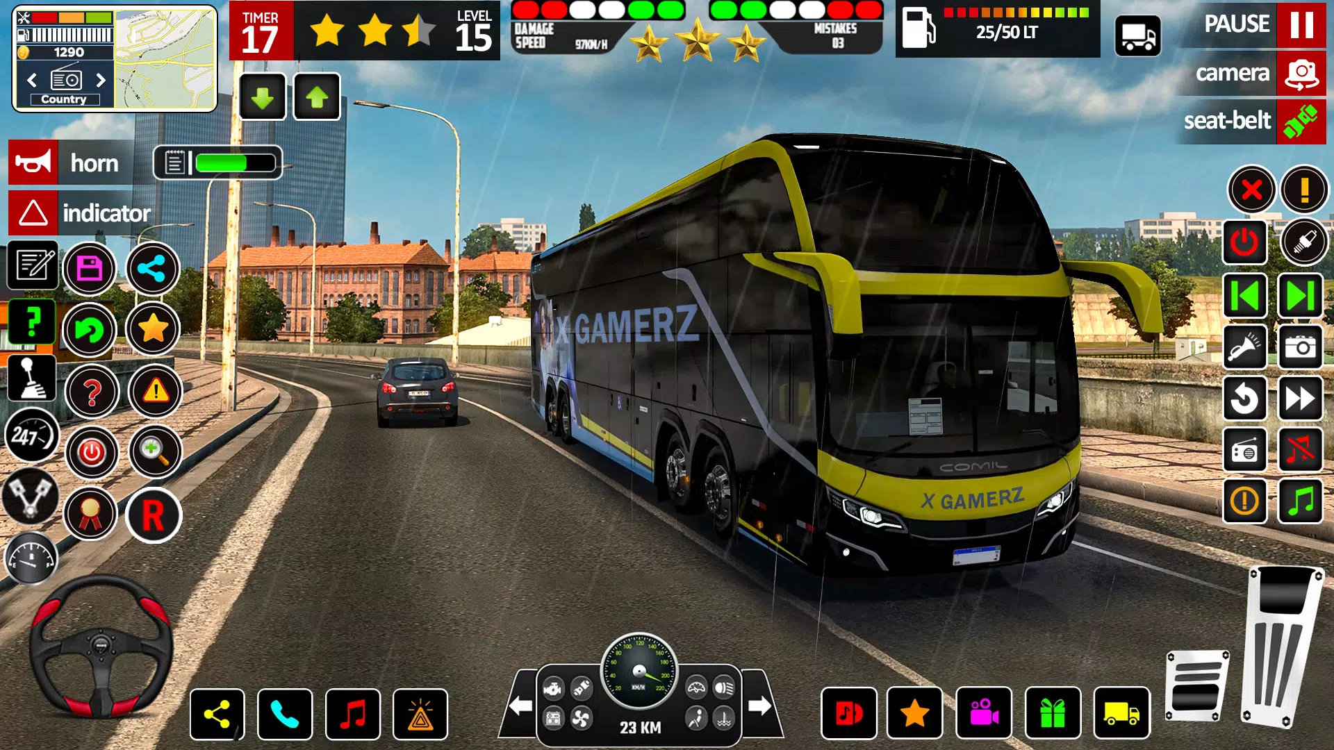 City Bus Simulator - Bus Drive 螢幕截圖 1