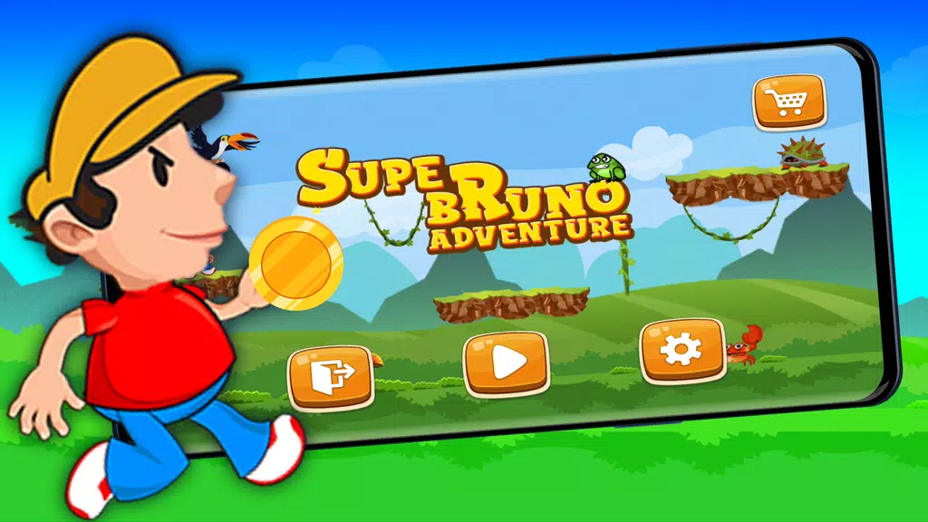 Super Bruno Adventures 螢幕截圖 0