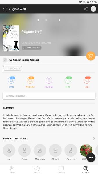 Gleeph: gestiona tu biblioteca Captura de pantalla 1