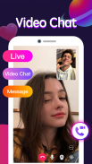 HiChat - Live Video Chat 螢幕截圖 2