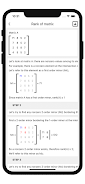 Matrix operations ภาพหน้าจอ 3