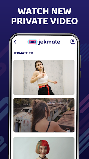 Jekmate - live private videos 螢幕截圖 2