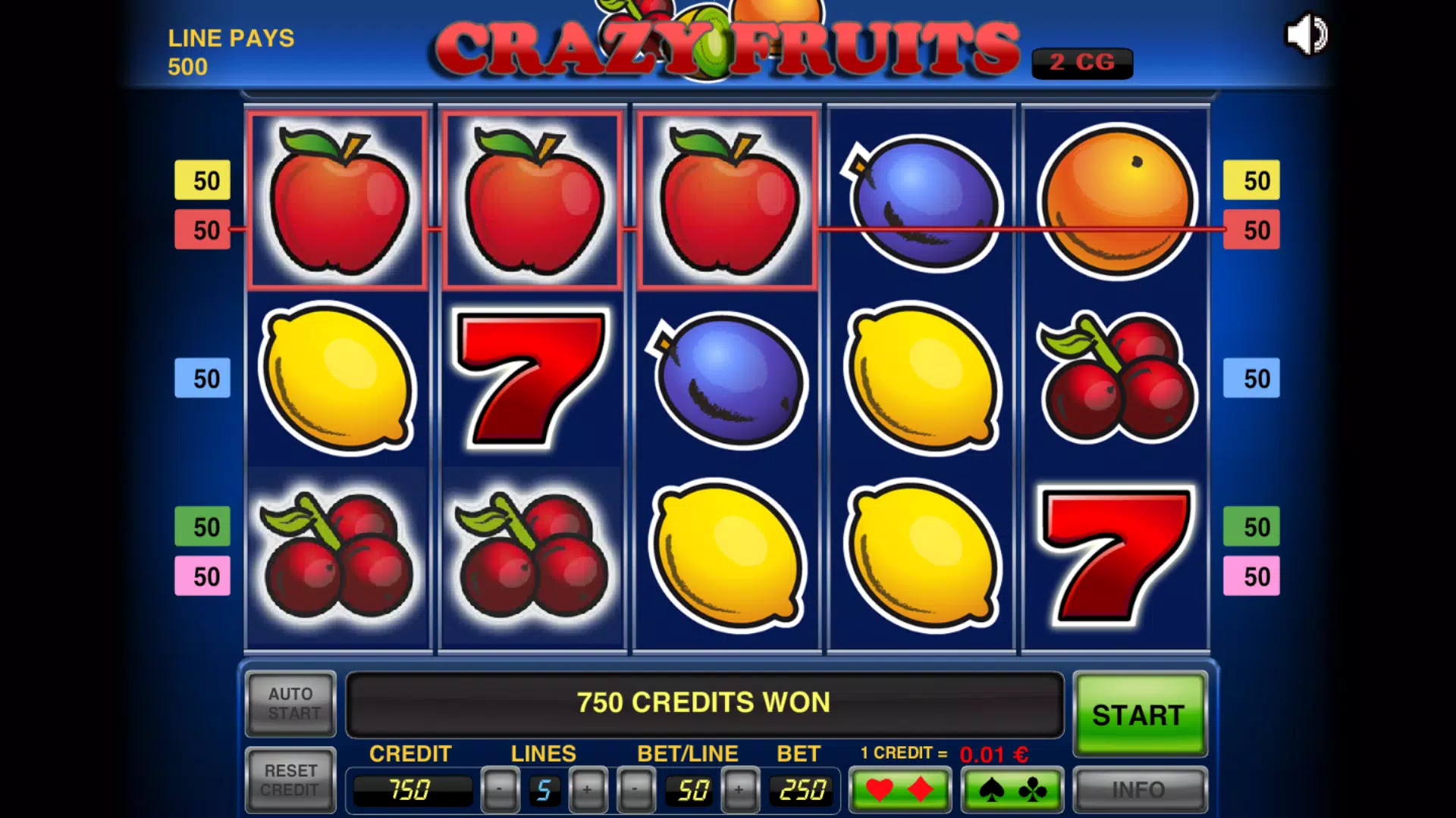 Crazy Fruits 螢幕截圖 0