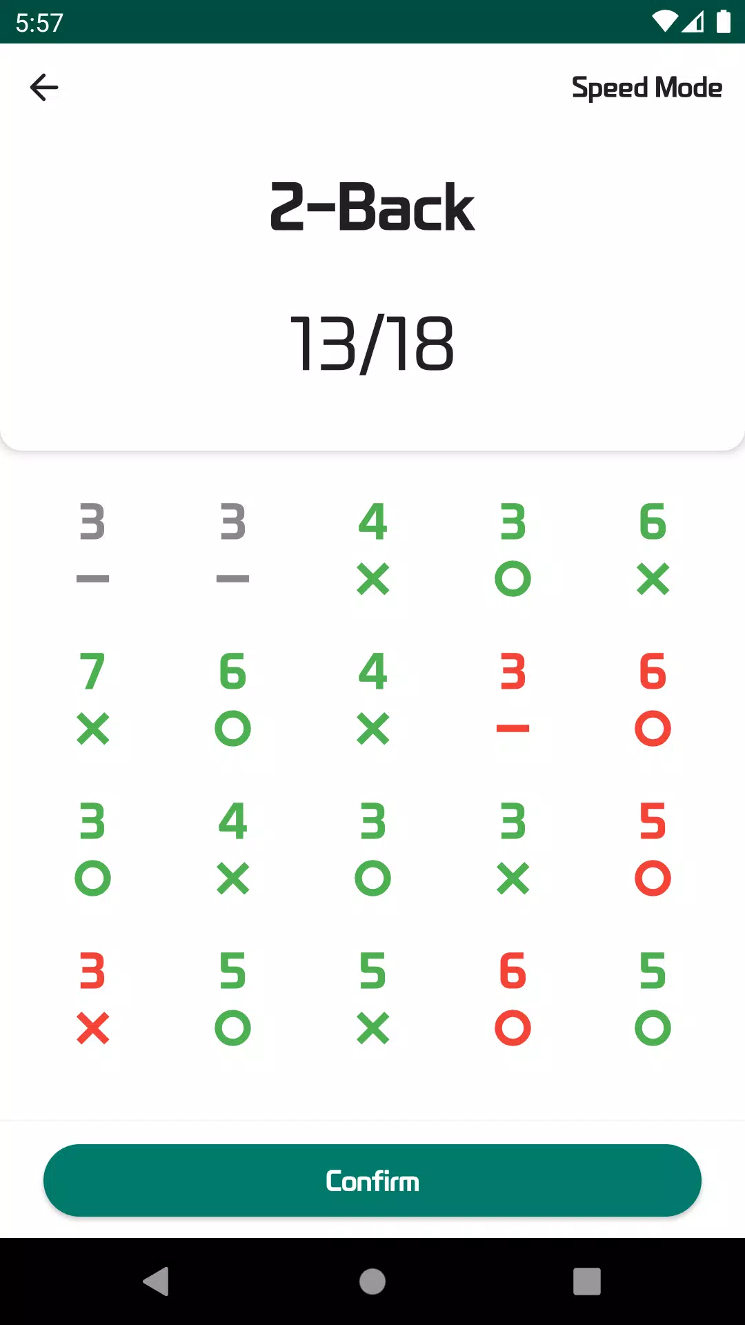 N-Back - Brain Training Ekran Görüntüsü 3