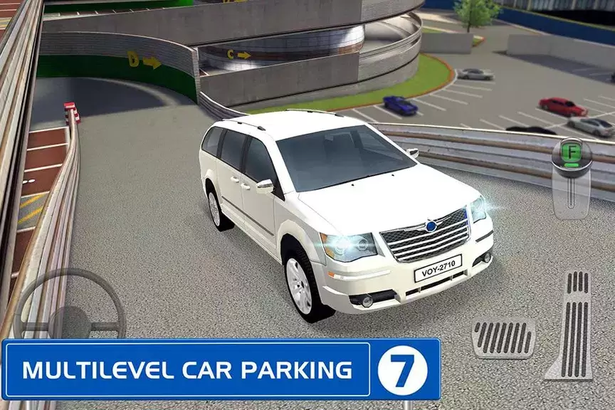 Multi Level 7 Car Parking Sim Capture d'écran 0