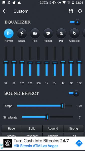 Equalizer Music Player 스크린샷 1