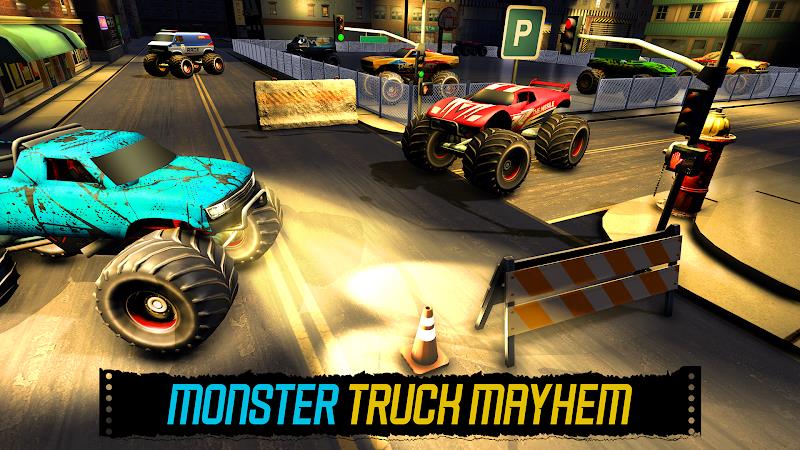 Monster Truck Parking Game 3D Ekran Görüntüsü 3