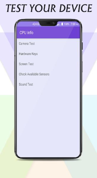 CPU-Z : Device & System info for Android™ Schermafbeelding 2