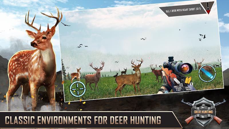 Deer Hunting Simulator Games 螢幕截圖 2