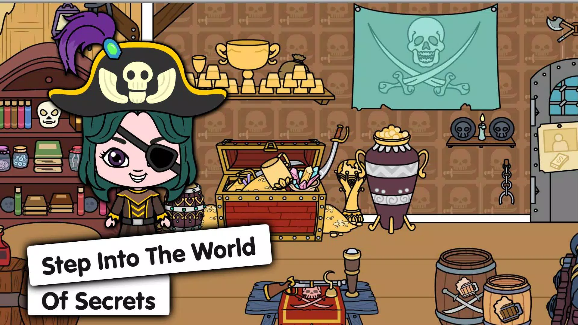 My Pirate Town: Treasure Games Screenshot 3