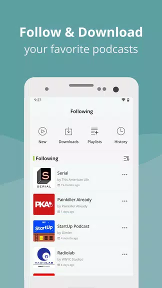 Podbean-ポッドキャストプレーヤーアプリ スクリーンショット 3