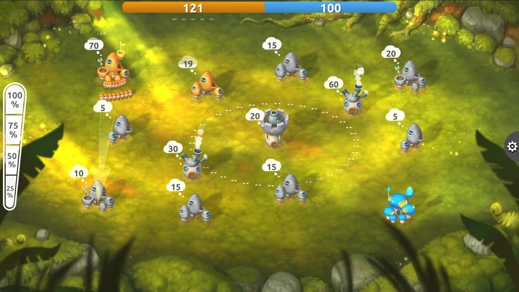 Mushroom Wars 2: RTS Strategy 螢幕截圖 0