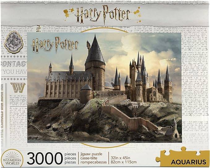 Aquarius Harry Potter Hogwarts Castle 3000-piece puzzle box