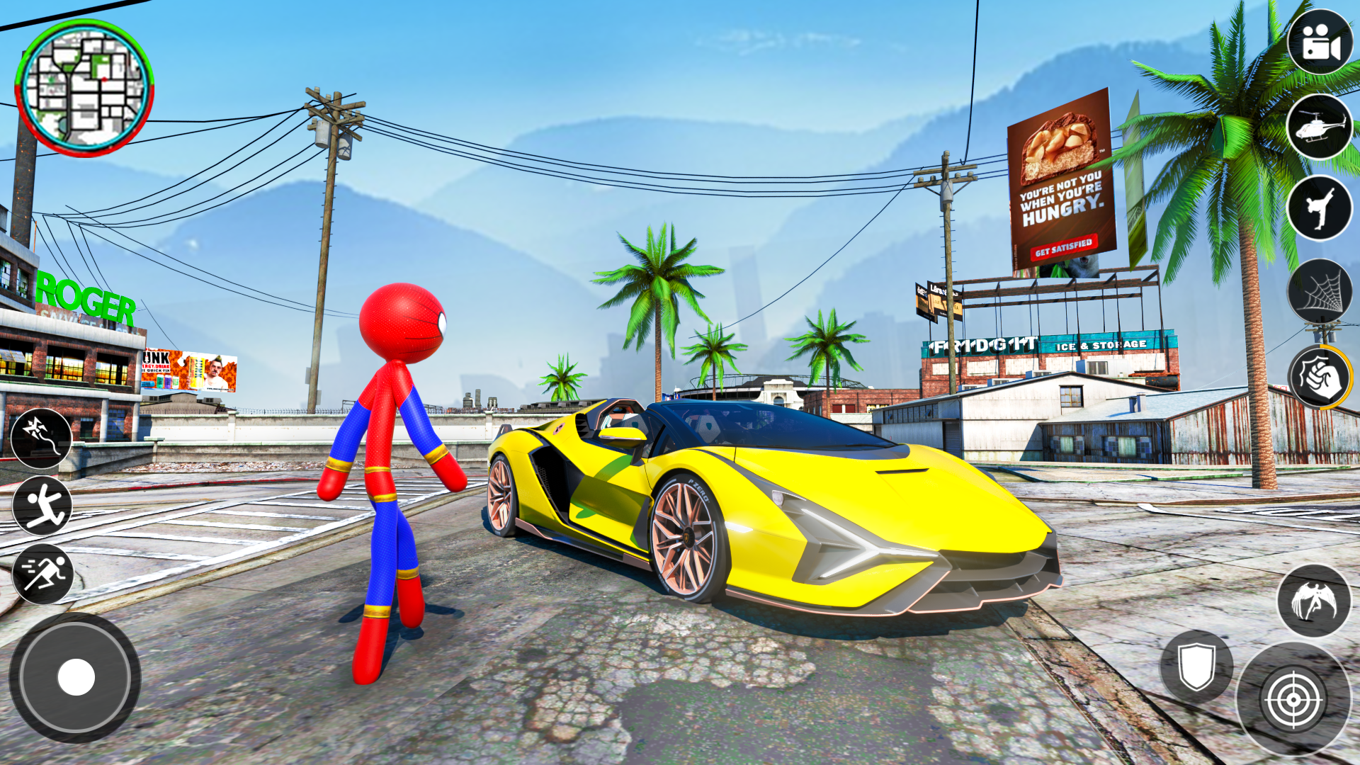 Spider Hero Man Game-Superhero Screenshot 2