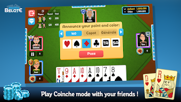 Exoty Online Belote & Coinche Ekran Görüntüsü 2