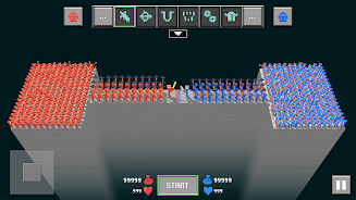 Schermata Blocky Ragdoll Battle 1