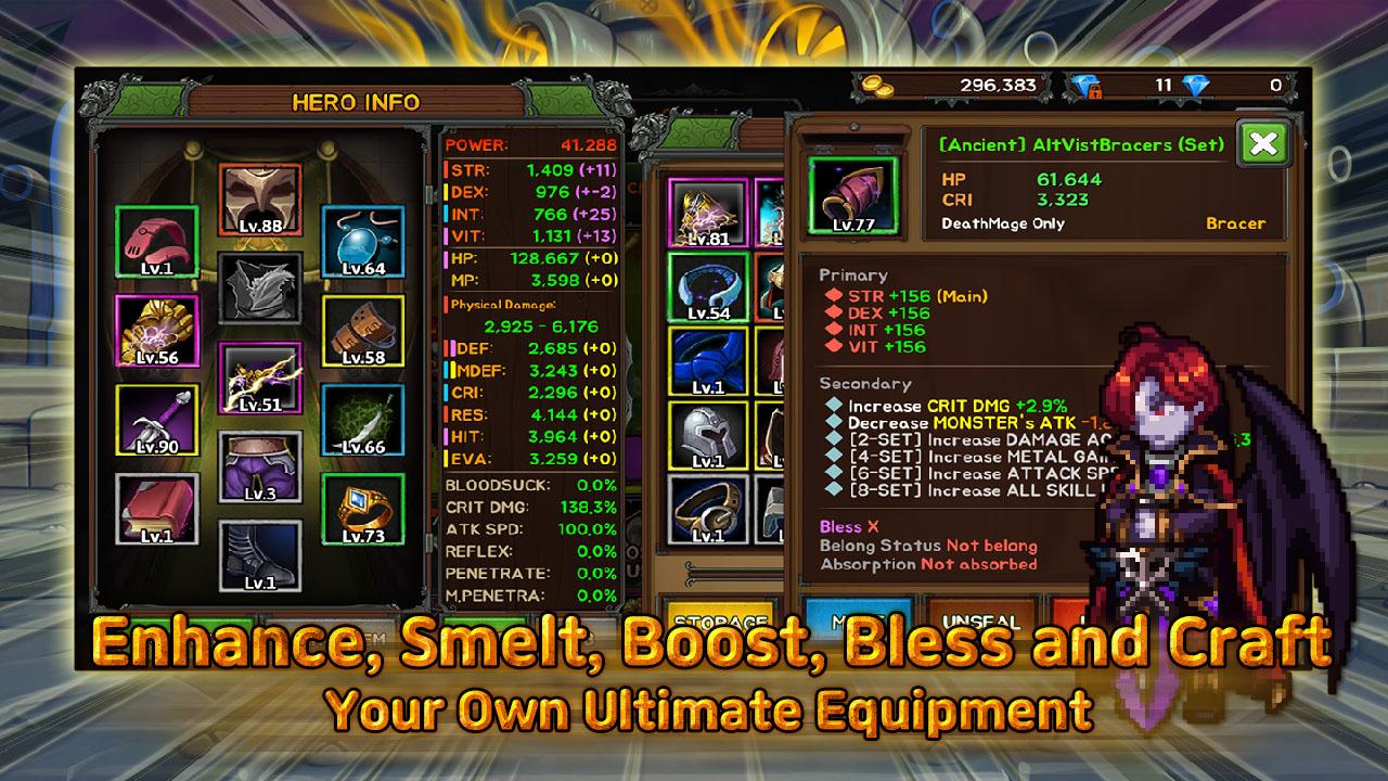 Bless & Magic: Idle RPG game 螢幕截圖 0