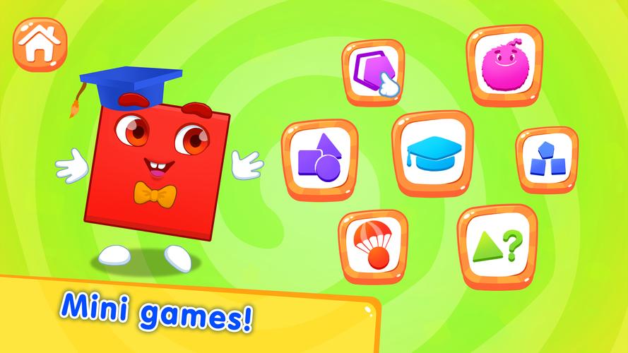 Shape Learning! Games for kids ภาพหน้าจอ 0